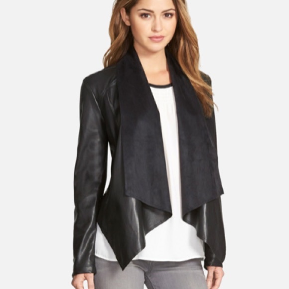 Kut from the Kloth Jackets & Blazers - KUT Faux leather drape jacket black NWOT